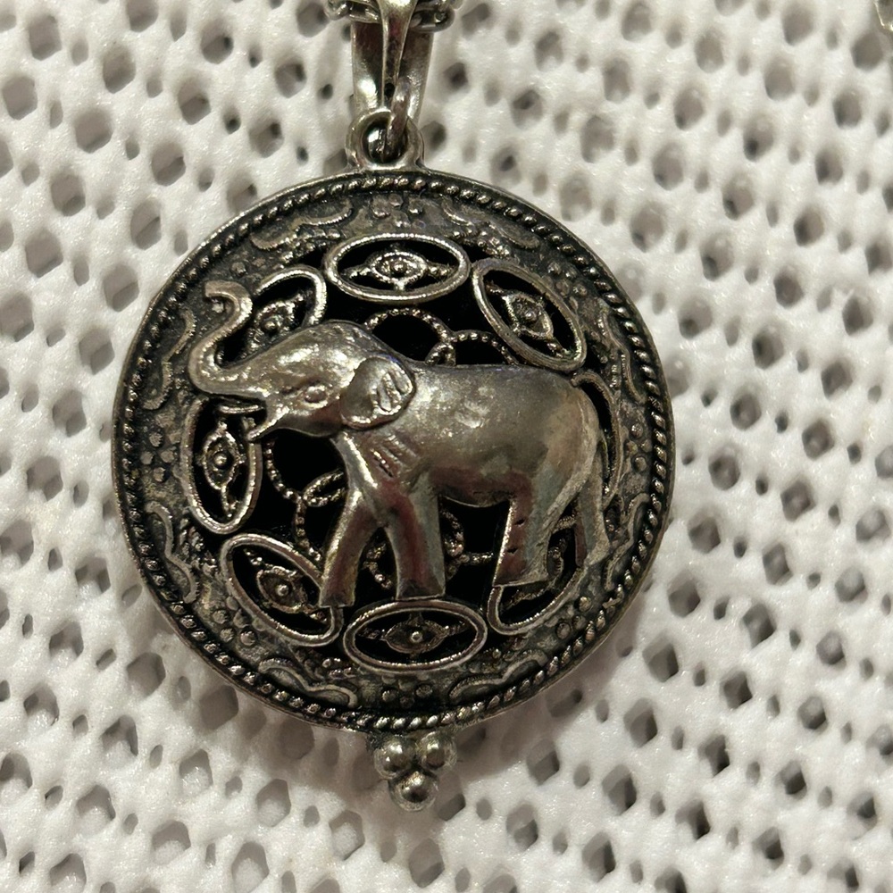 Elephant Essential Oil Diffuser Pendant Necklace